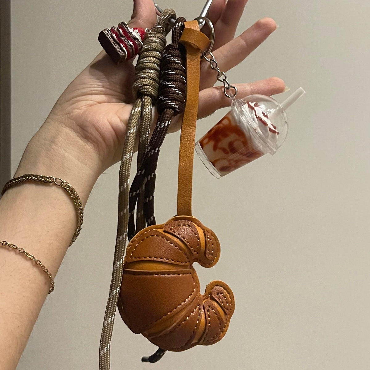 ‘Tiramisu Latte’ Bag Charm