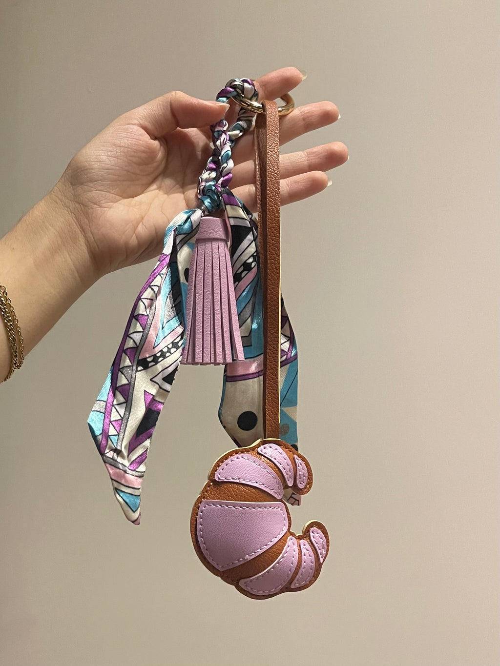 'Lilac Haze' Bag Charm