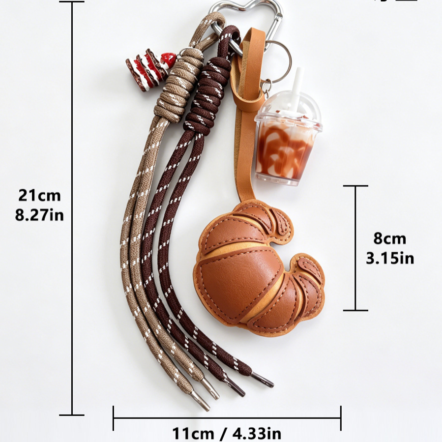 ‘Tiramisu Latte’ Bag Charm