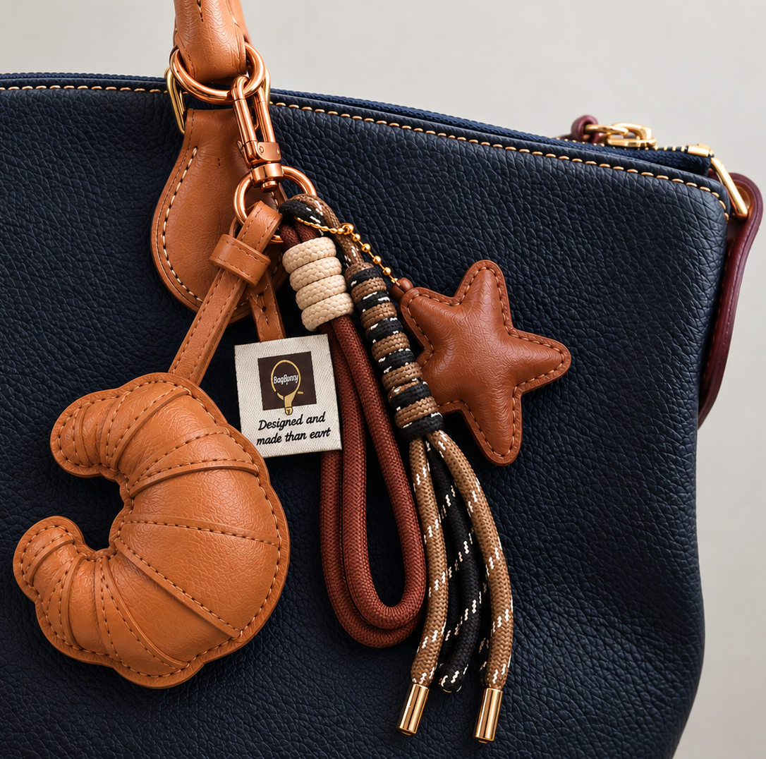 ‘Sandy Star Baker’ Bag Charm