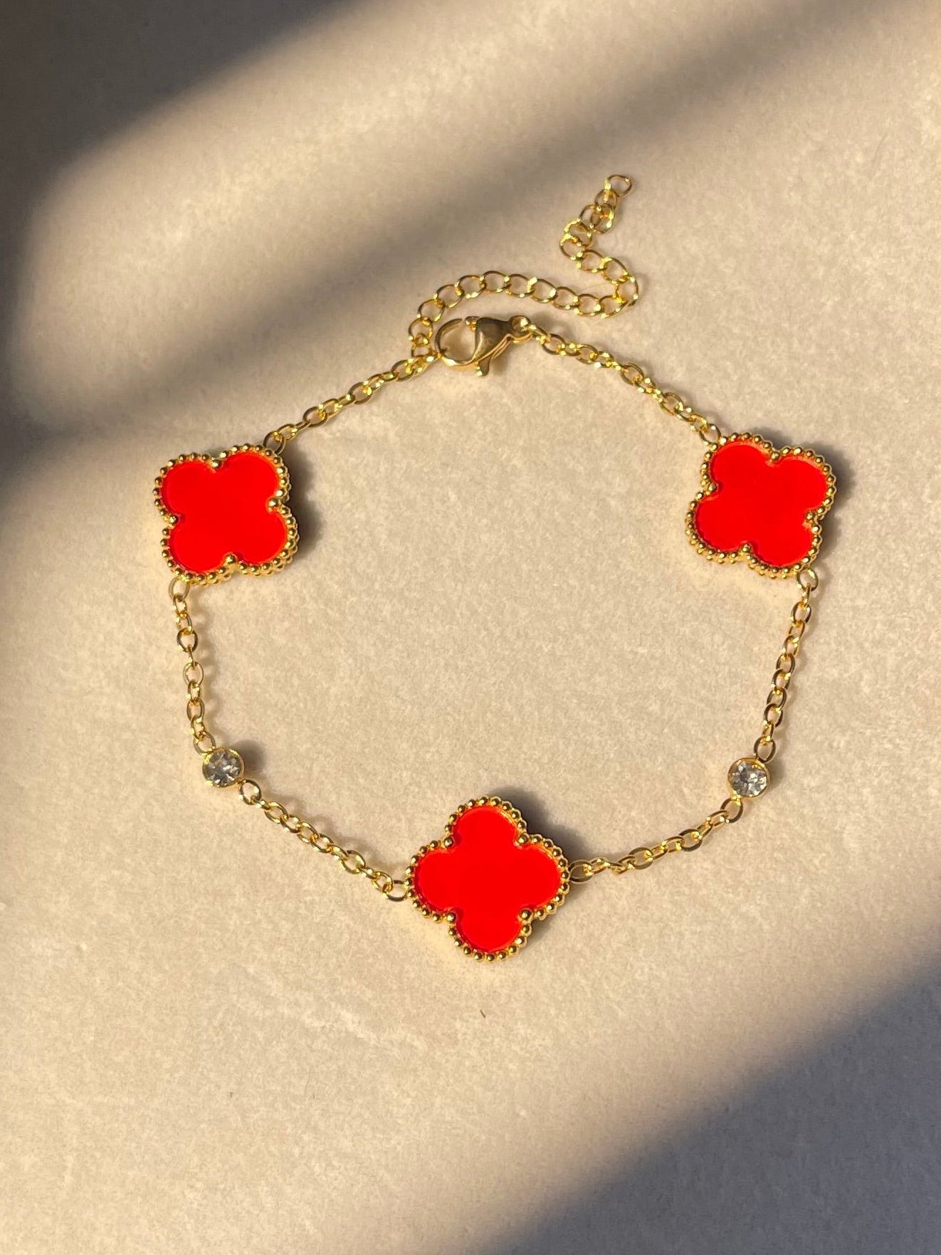 Red Clover Bracelet