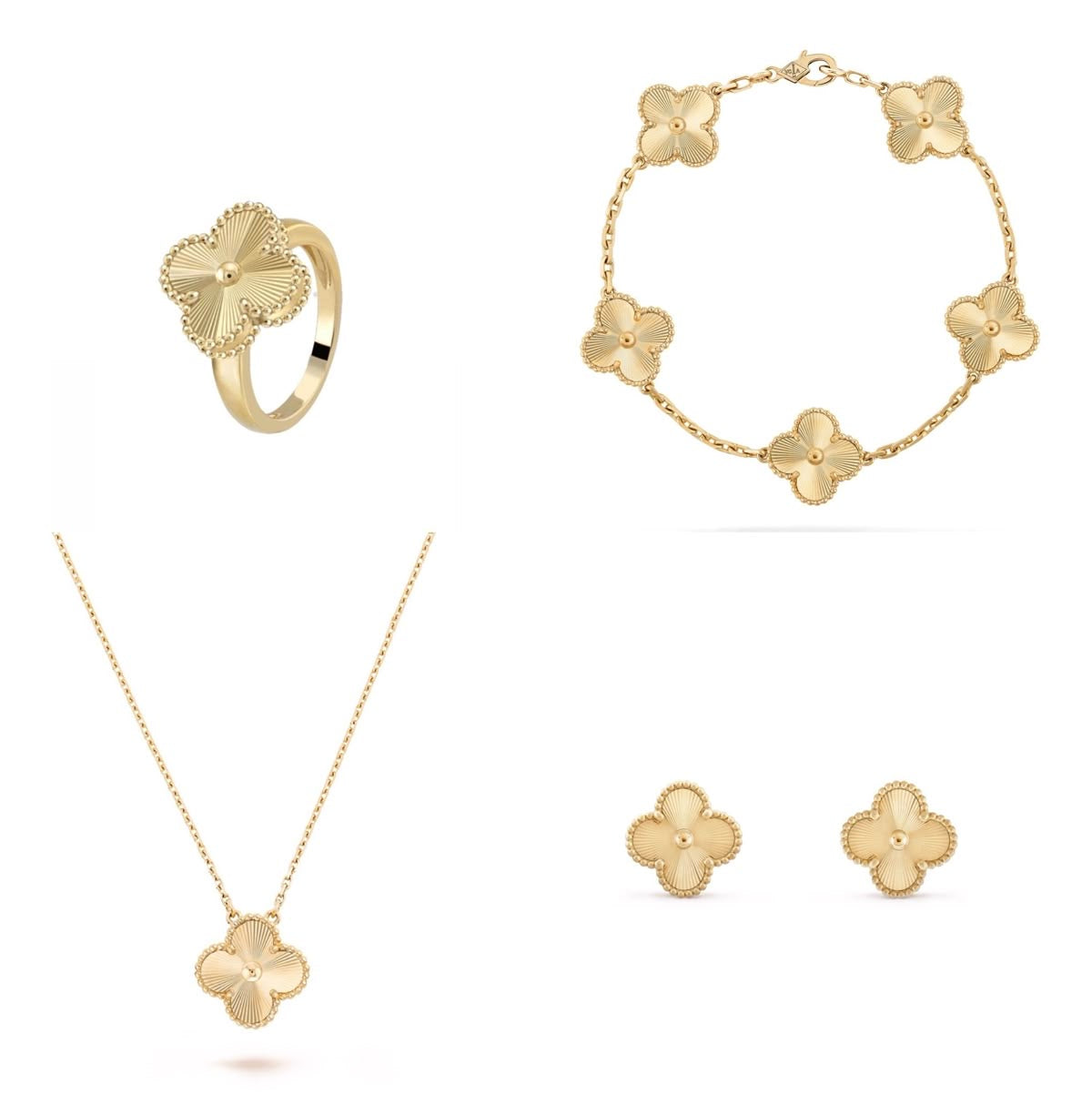Gold Clover Set