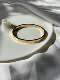 Gold Openable Love Bangle