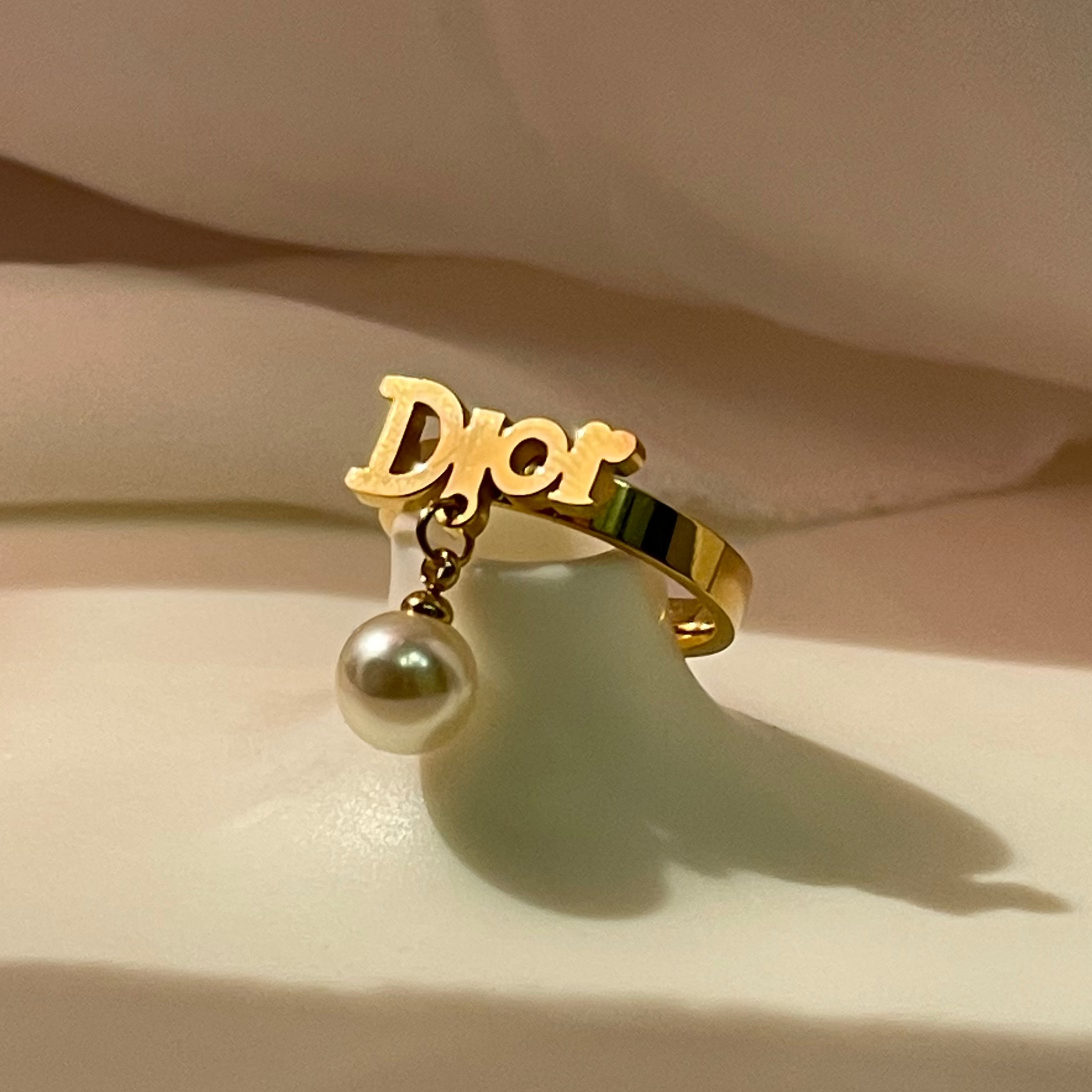 Pearl Drop Ring