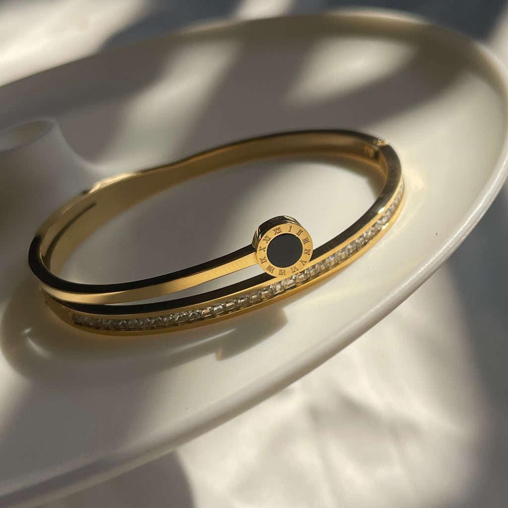Roman Numeral Bangle